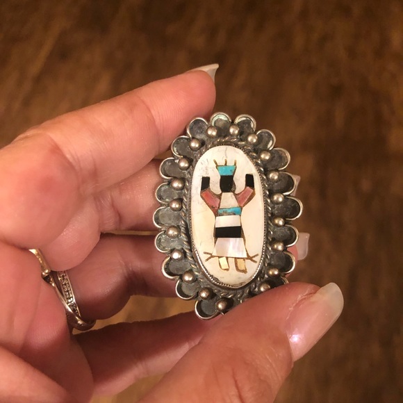 RHB Genuine Antique Ring Vintage Sterling S Reserv - Picture 7 of 8